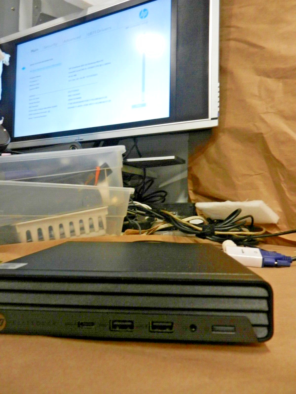 HP Elitedesk 800 G6 CORE i5-10500T @ 2.3Ghz / 8GB RAM / No HDD – Boots to BioS *