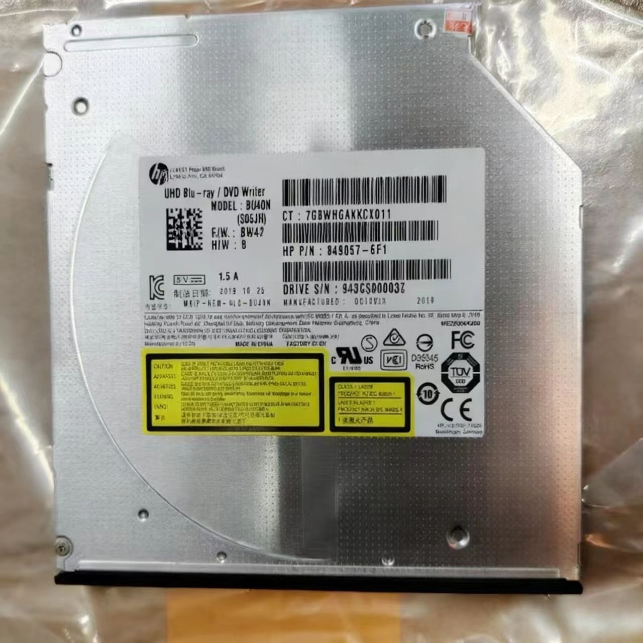 BU40N Internal 9.5mm SATA Blu-ray DVD M Disc Writer Laptop PC Drive 4K Playback