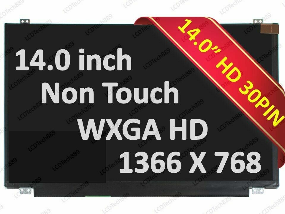14″ 1366×768 HD EDP LED LCD Screen for HP EliteBook 840 G3 848 G3 823950-001