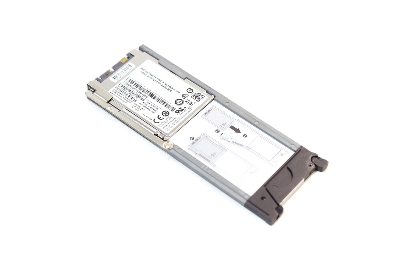 IBM ST400FM0263 400GB 6Gb/s 1.8″ SAS SSD Flash Drive W/Caddy Tray P/N: 00WV992