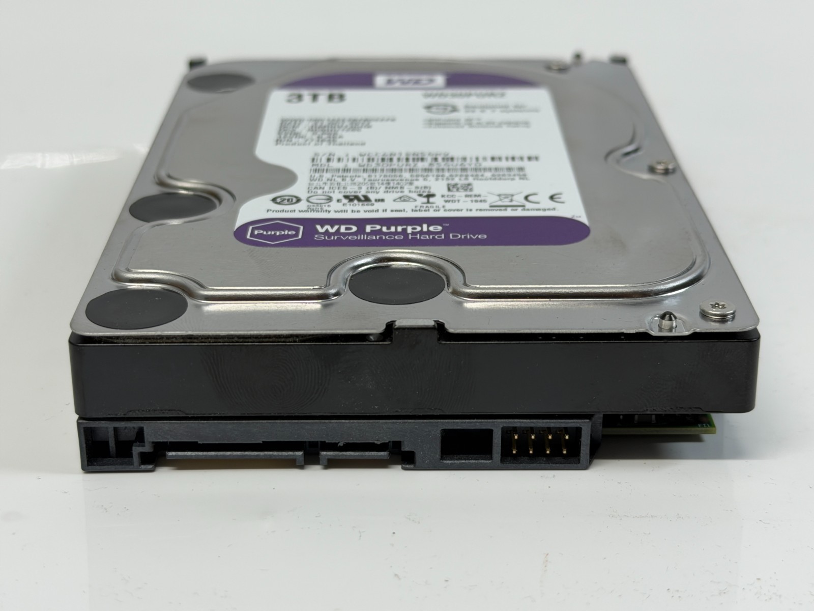 WD Purple WD30PURZ-85GU6Y0 3TB 5400RPM 3.5″ SATA 6Gb/s Surveillance HDD