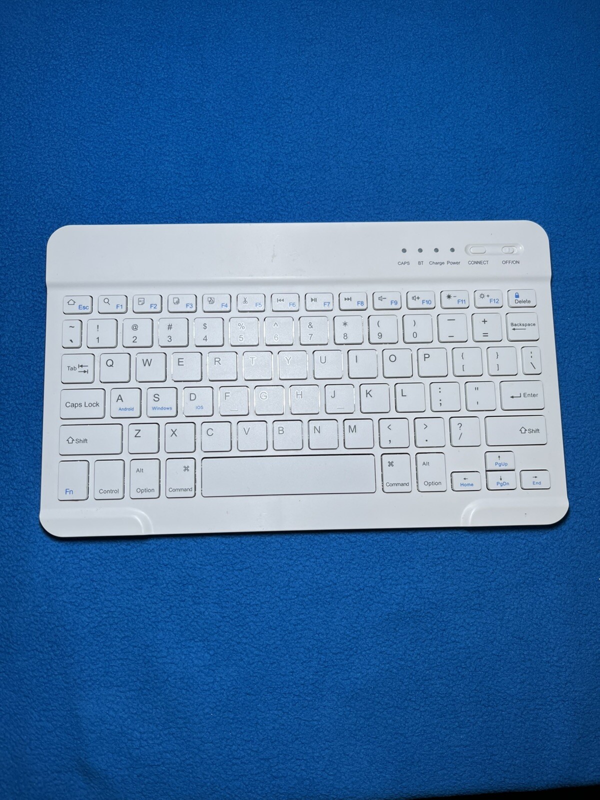 Ultra Slim Wireless Keyboard For Apple iPad iPhone Android Mac Windows
