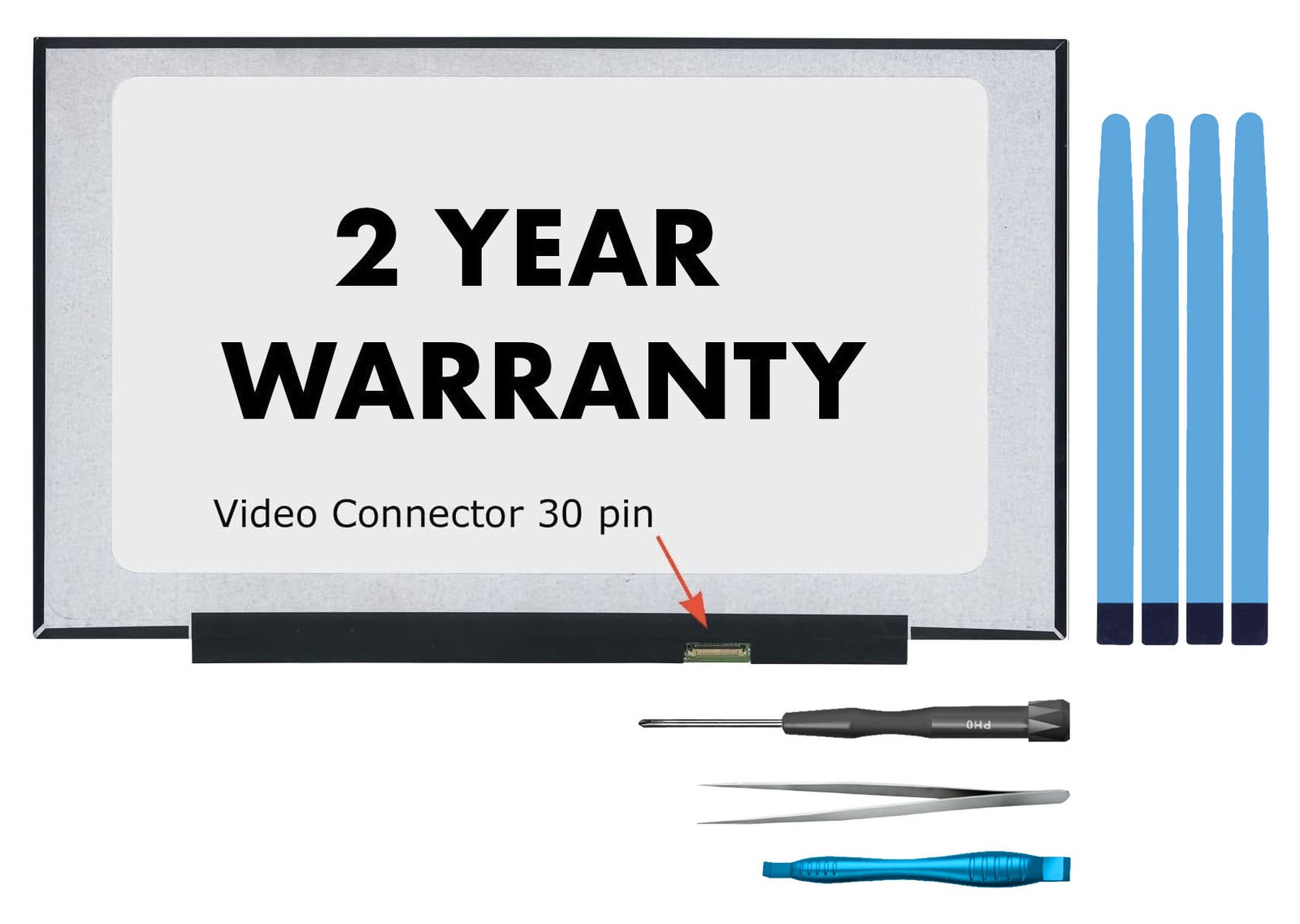 NV173FHM-N49 V8.0 + TAPE FHD IPS LCD Screen 30 pin Matte LED Display