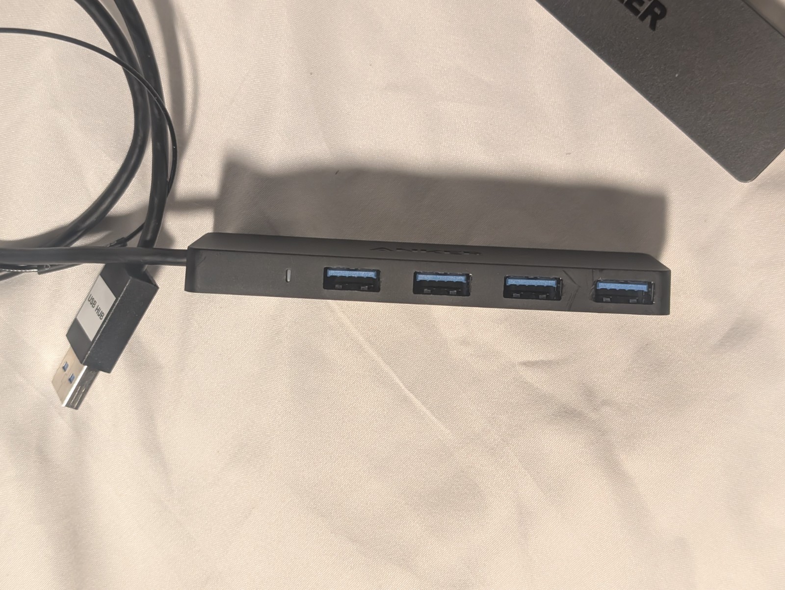 Lot Of 2x Anker A7516 4-in-1 USB 3.0 Hub to 4 USB3.0 Ports + USB To Type C