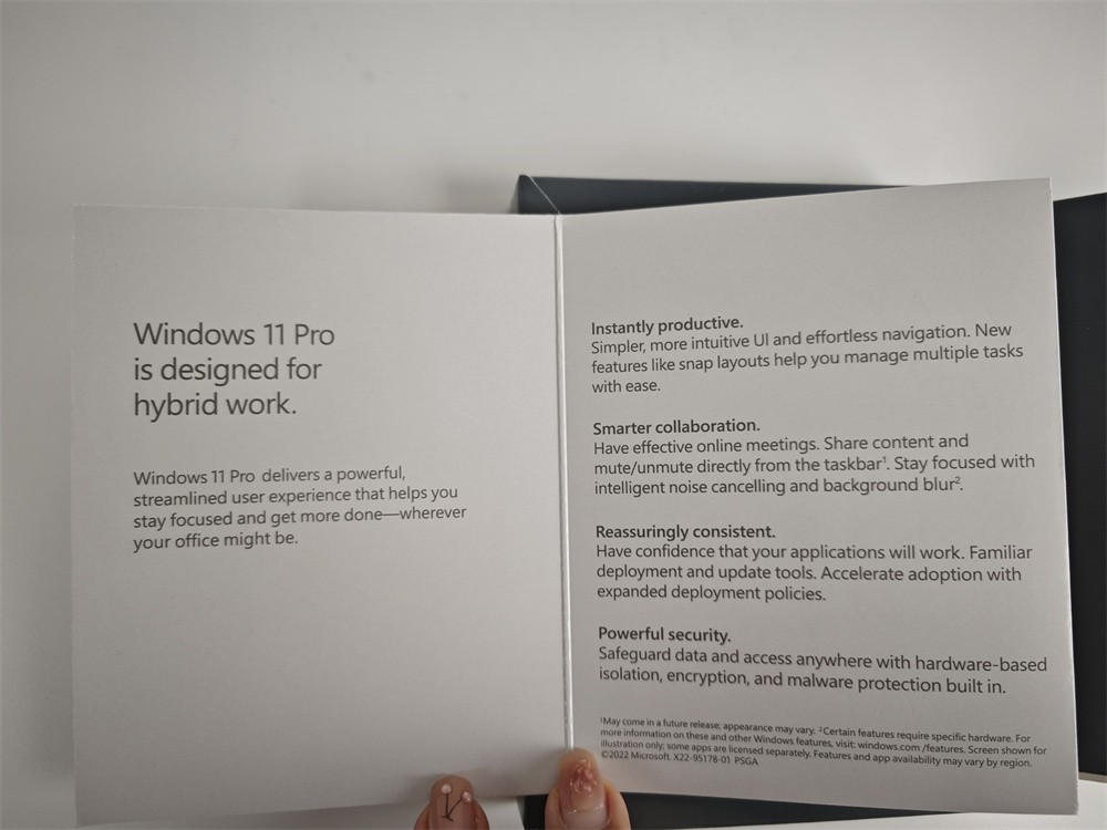 Sealed Microsoft Windows 11 Pro USB Flash Drive Hardware OEM Software Retail Box