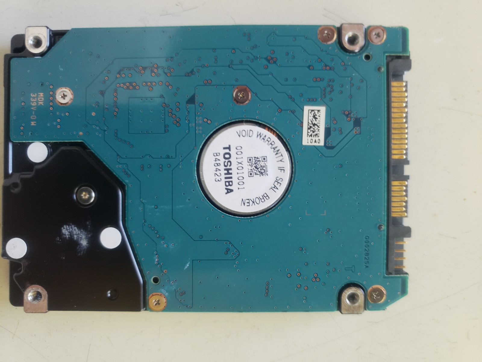 Toshiba 750GB MK7559GSXP HDD2J51 Z1H9C5DVT LK1 EC.A #18