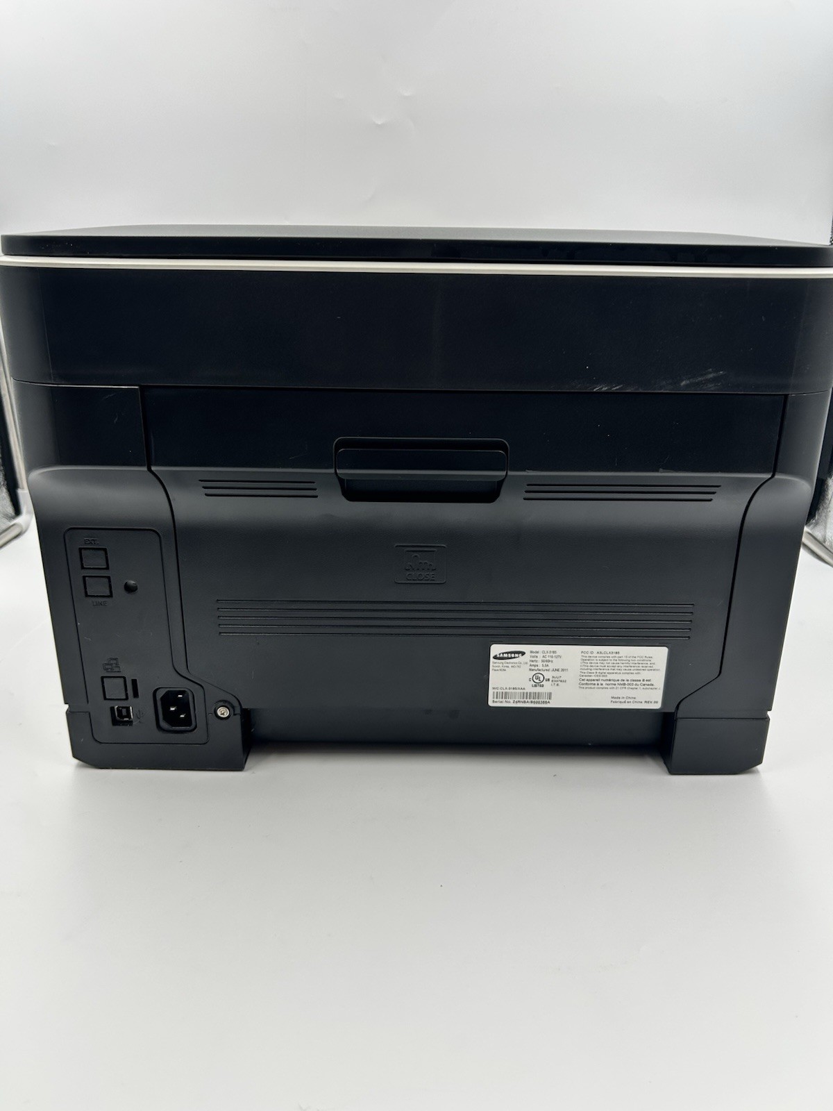 Samsung CLX-3185FW Color Xpression All-In-One Color Laser Printer No ink