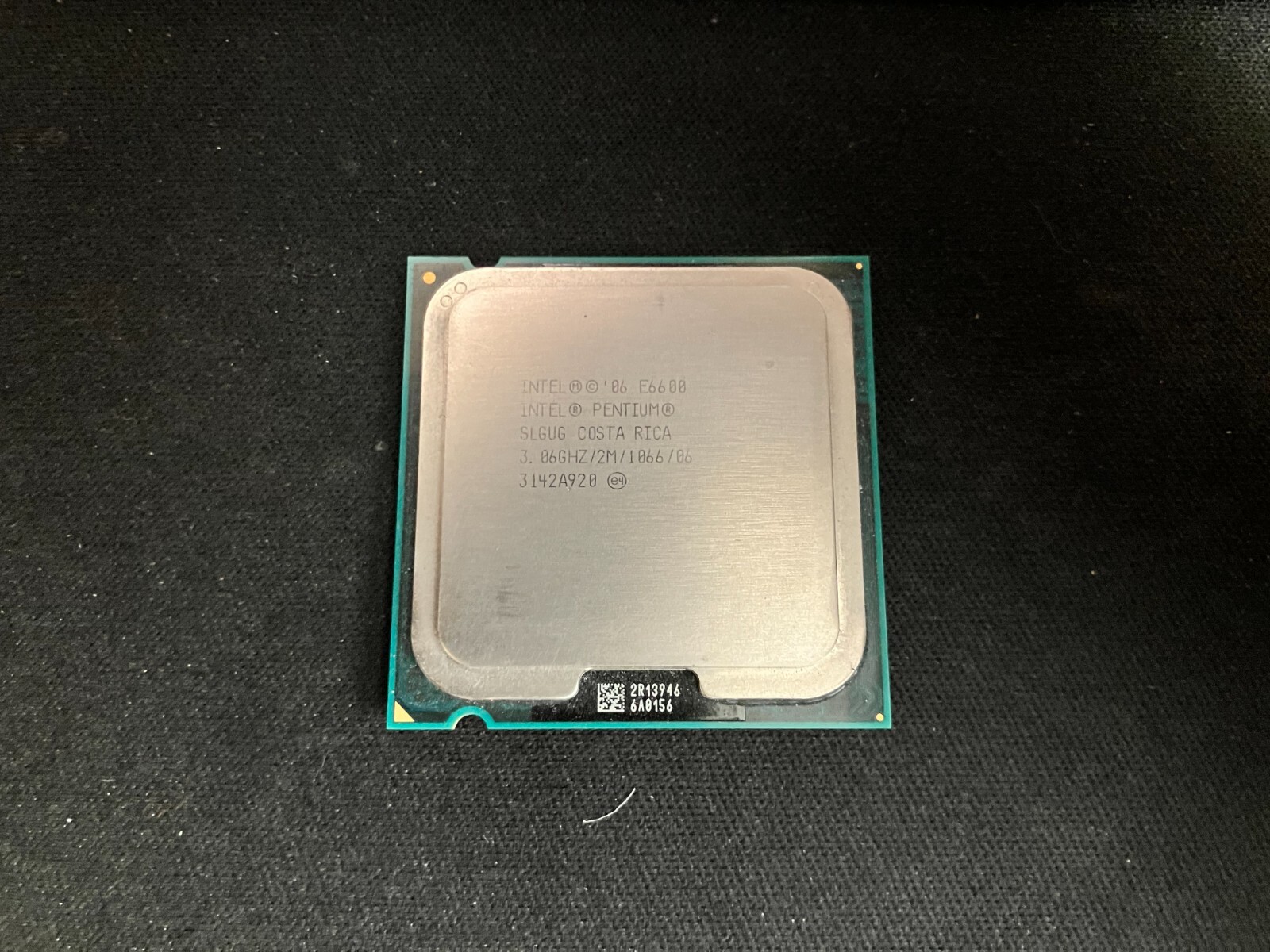 Intel Pentium Core 2 Duo E6600 dual core CPU