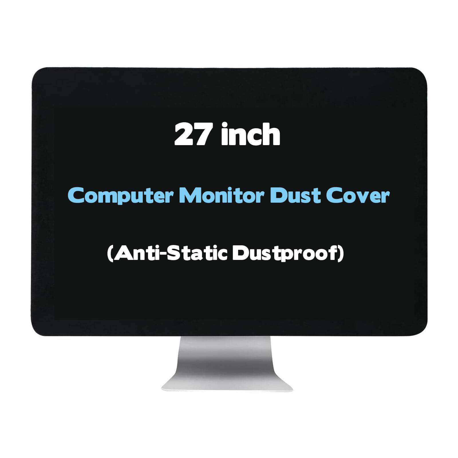 Anti-Static Dustproof Computer Notebook Monitor Dust Cover Protective 27 inch