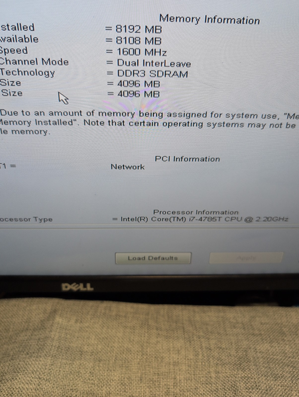 DELL OPTIPLEX 9020 MICRO PC i7-4785T@2.2GHZ 8GB No SSD Or HDD