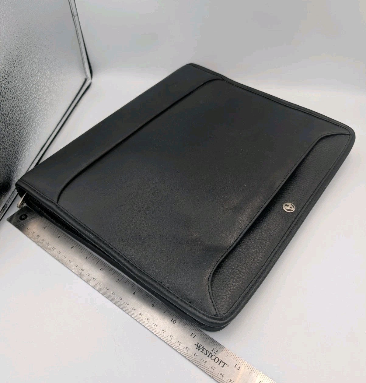 Allant Portfolio Folder Synthetic Leather 14″ x 12″ x 2″ Can Hold 12″ Tablet