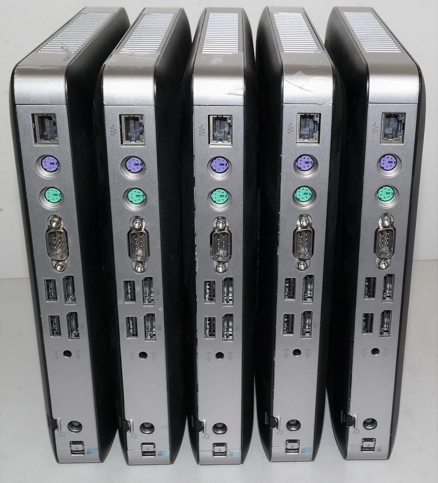 Lot of 5 HP Thin Client T630 AMD GX-420GI 2.0GHz 8GB, 128GB SSD, Windows 11 pro