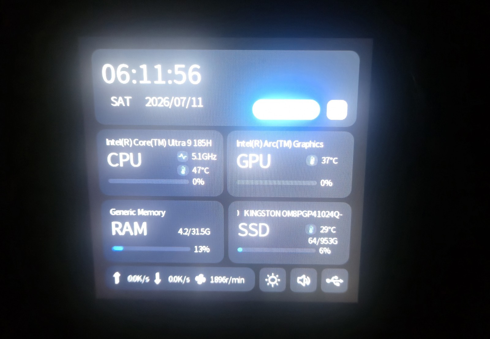 Intel Core Ultra 9, ARC Graphics AtomMan Mini PC 32GB RAM 1TB SSD Touch Screen