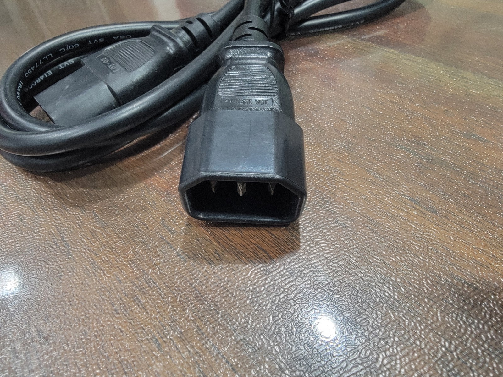 6ft IEC-320 C13 to C14 Heavy-Duty Power Extension Cord 18 AWG 13A/250V (10 Pack