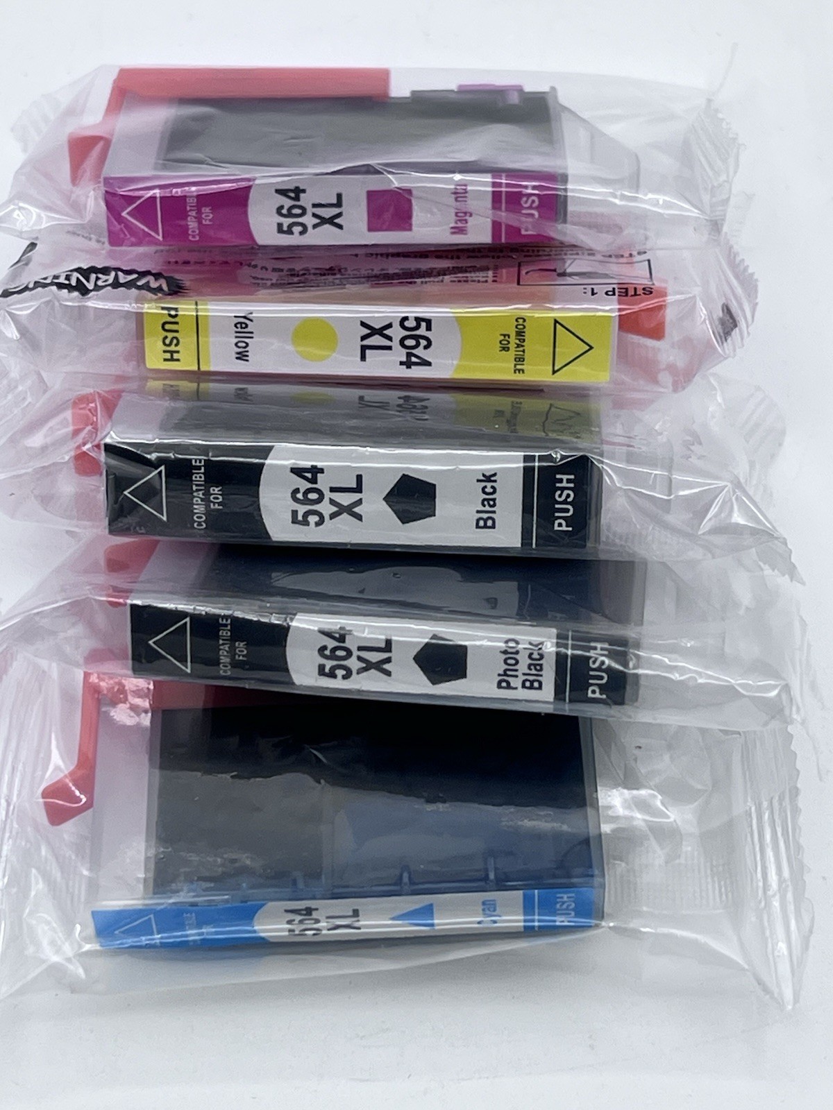 5pk 564 W/Chip For HP 564XL 564 XL Ink Cartridge Printer Black/Color Combo Set