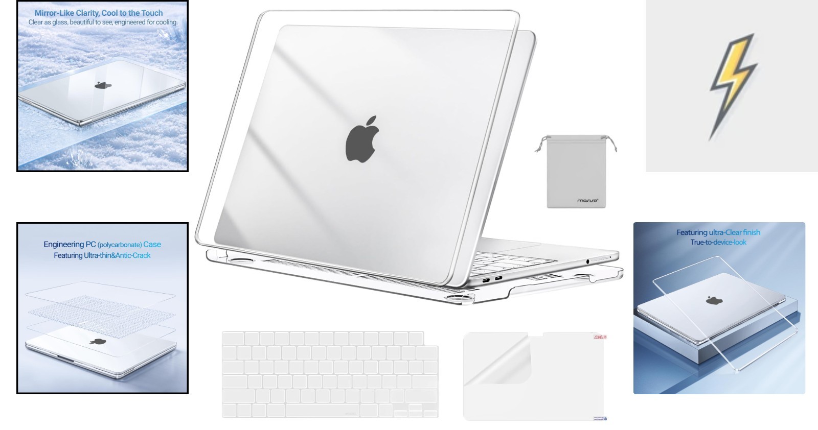 Case for MacBook Neo 13 Inch A3404 (2026 Release) Ultra-Thin Hard Shell Cover