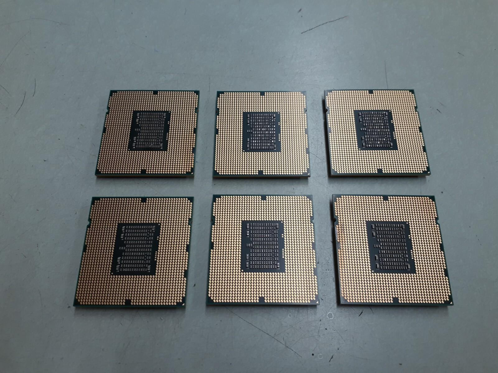 (6) Intel SLBV4 Xeon E5620 2.4 GHz LGA 1366 Server CPU