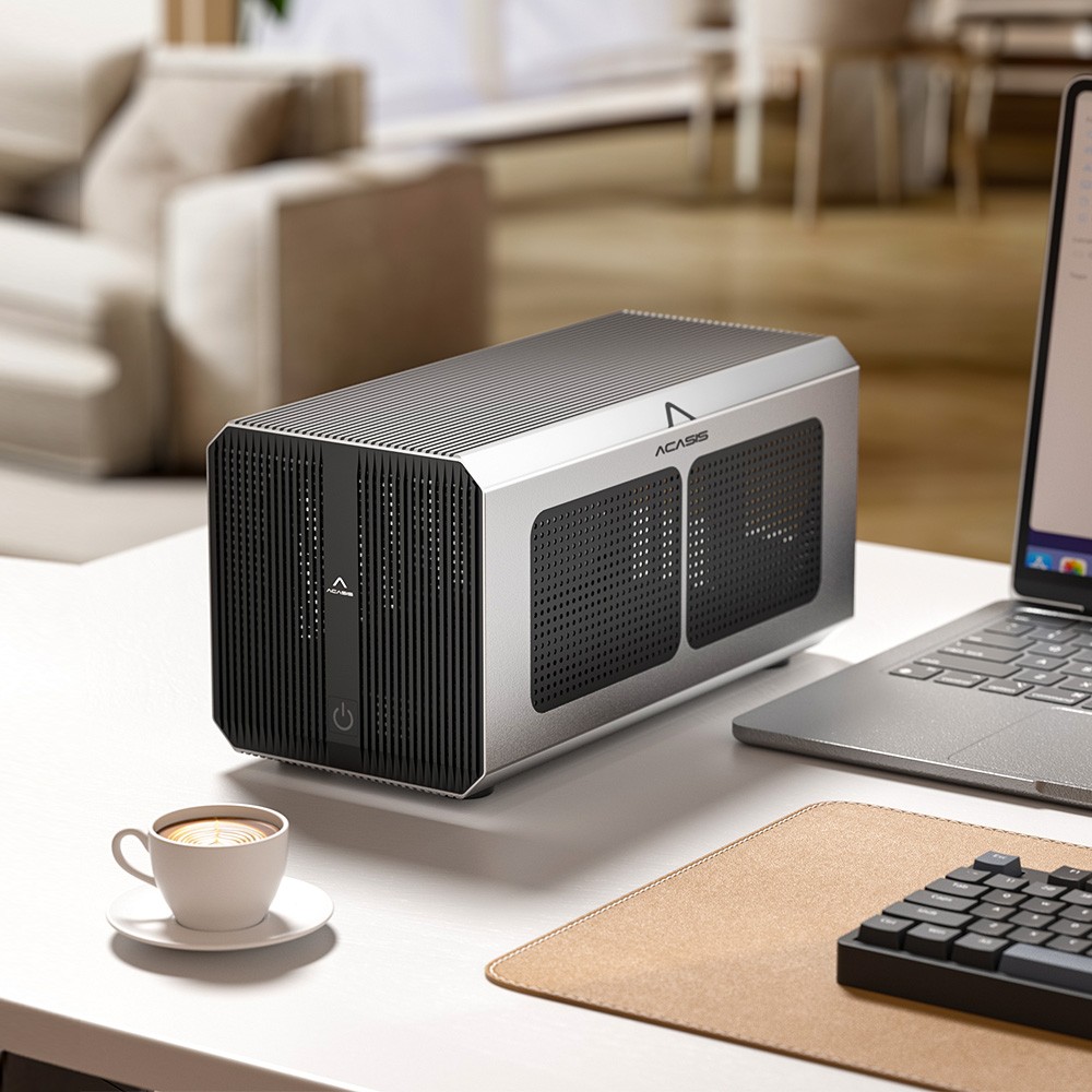Acasis Thunderbolt 4 eGPU Dock 40Gbps for Video Editing 3D Rendering & Gaming