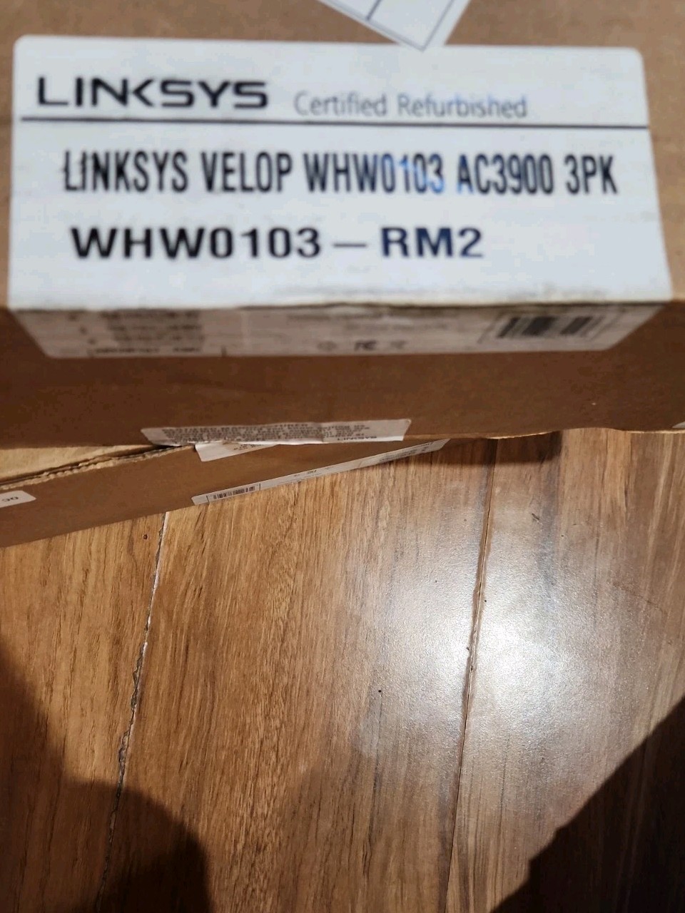 Linksys Velop Mesh WiFi System Whole Home Router Refurbished Tri-Band AC3900 3pk