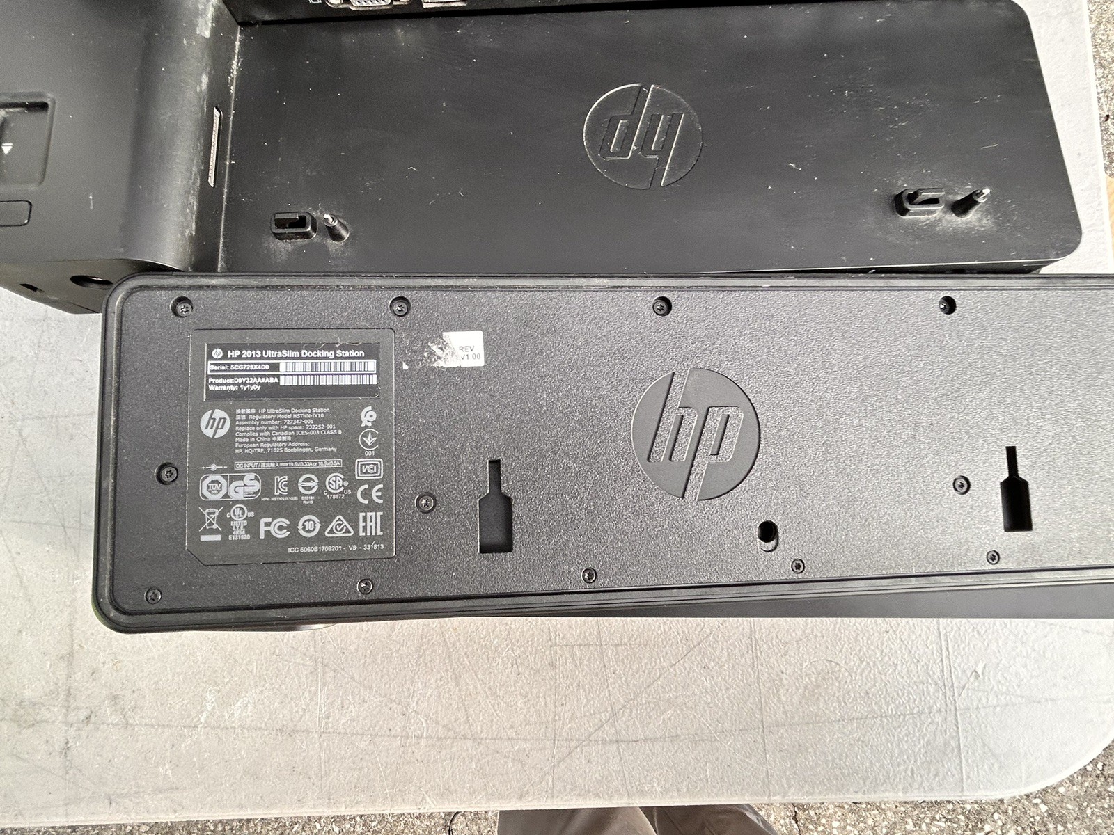 Lot Of 10 HP Ultraslim Dock 2013 US Docking Station D9y32aa#Abu.