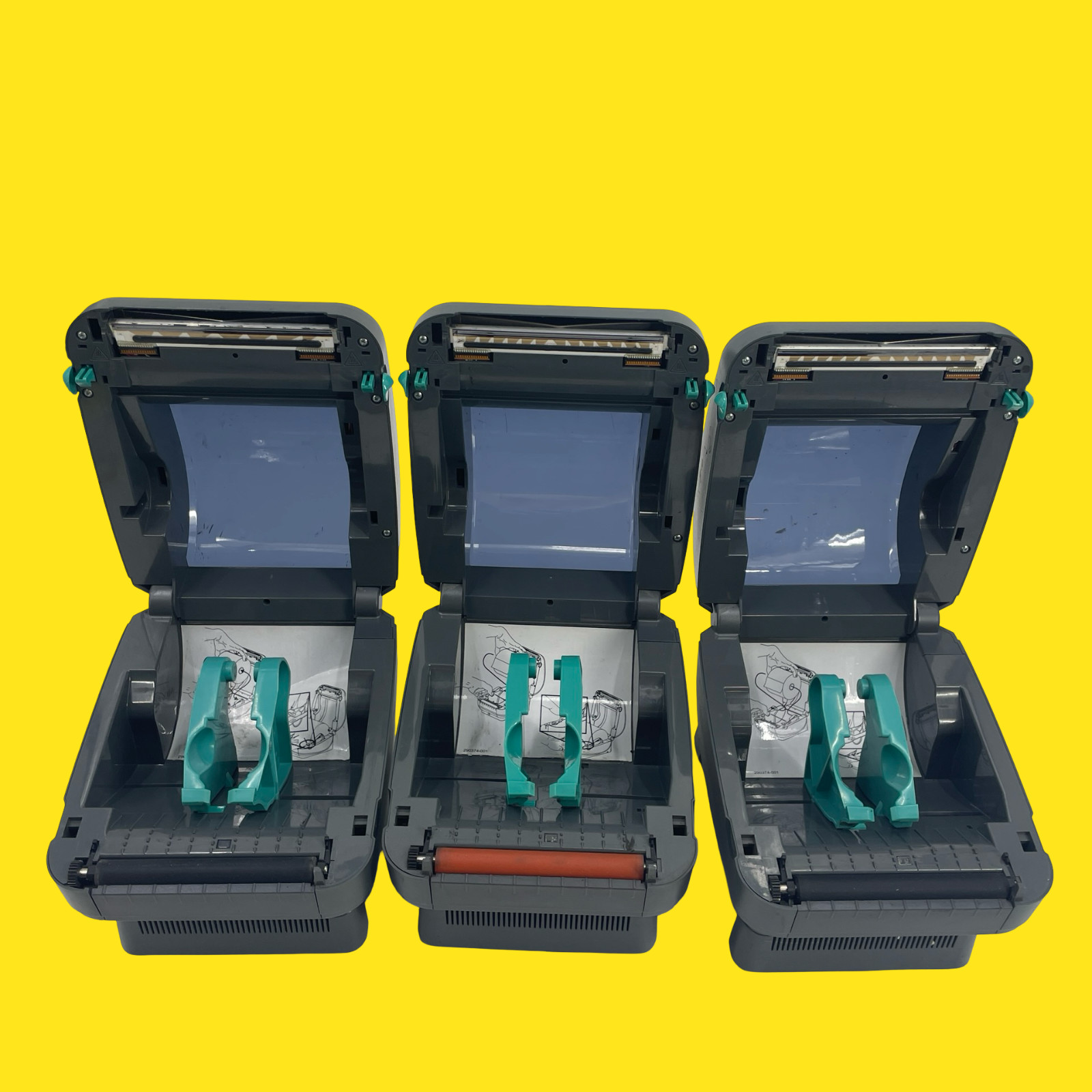 3-pack ISSUE Zebra ZP450 ZP450-1501-0000A Thermal Label Printer #5432 Z52/13a