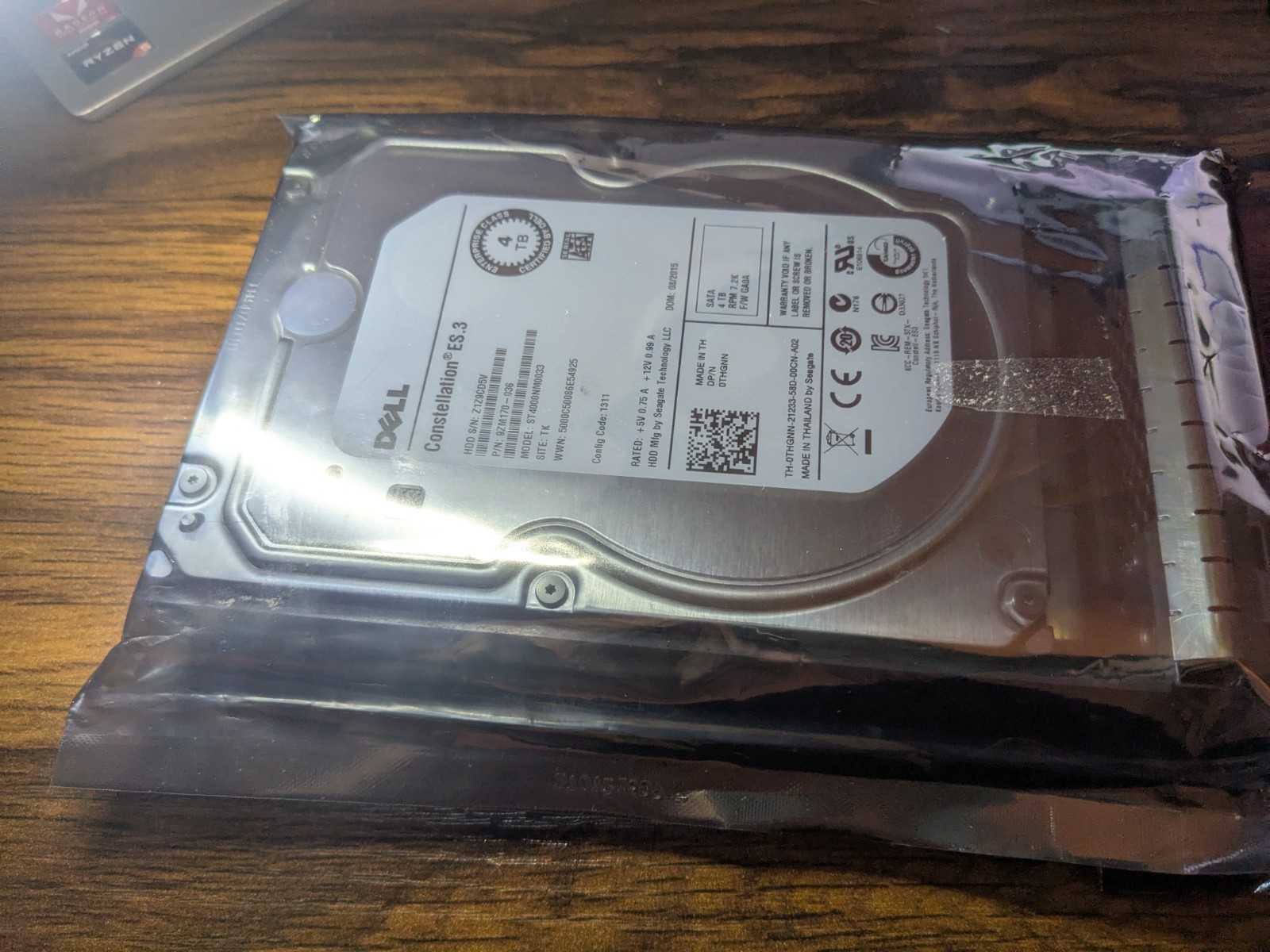 Seagate Dell Constellation ES.3 Enterprise 4TB Internal 7200 RPM 3.5 inch NEW