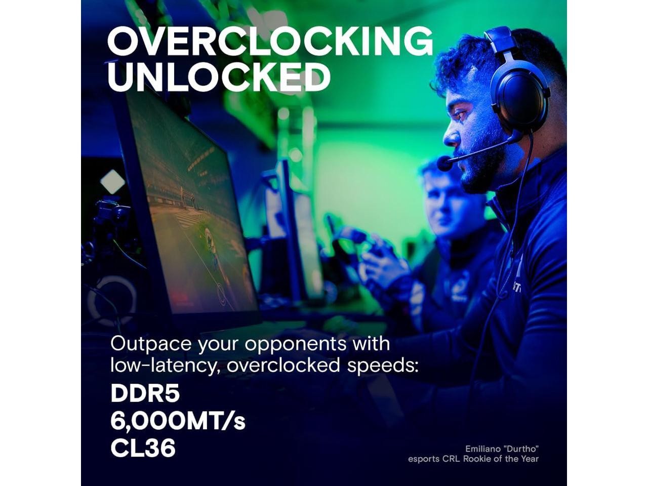 Crucial Pro Overclocking 16GB DDR5 6000 (PC5 48000) Desktop Memory Model