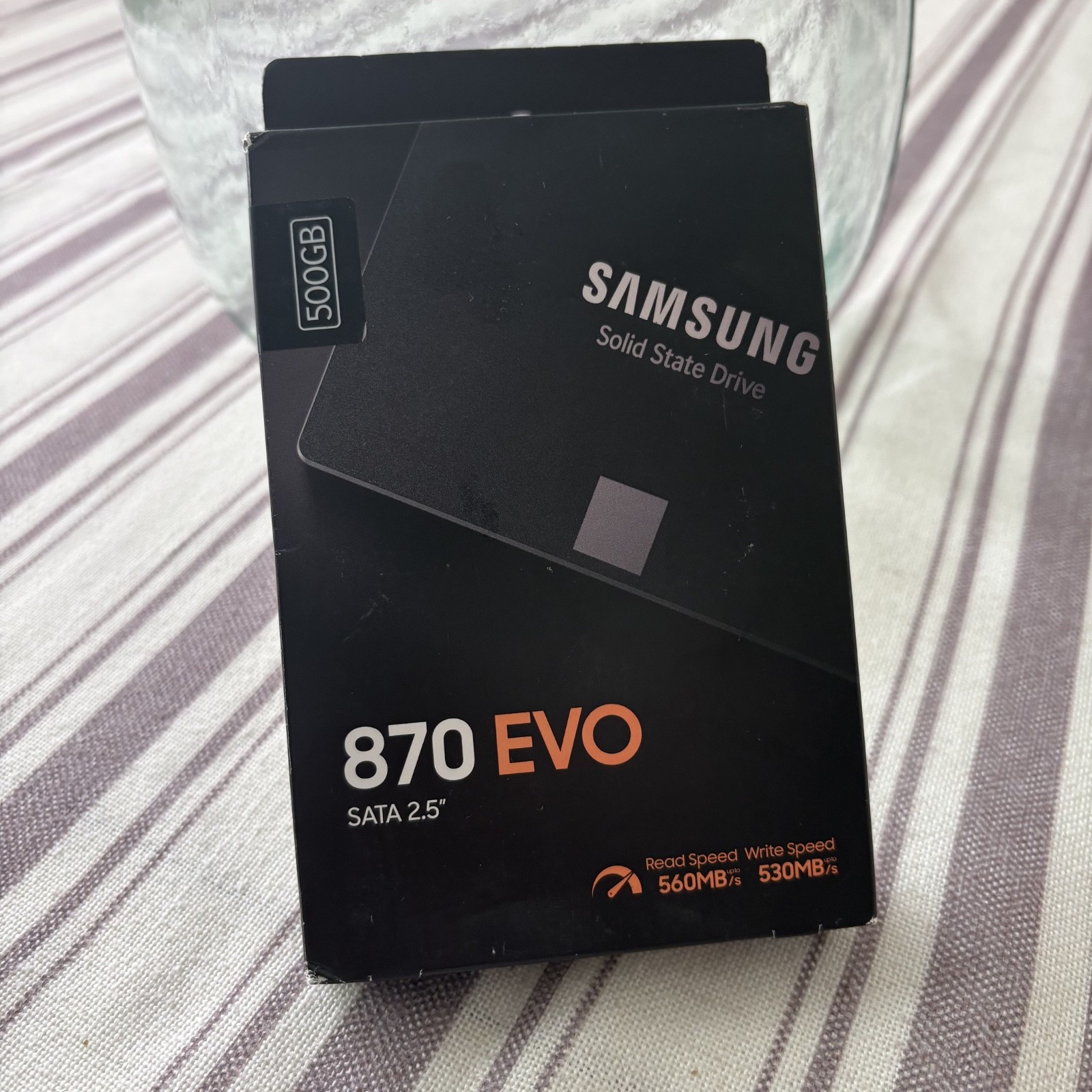 Samsung 870 EVO 500GB 2.5” SATA III Internal SSD Solid State Drive