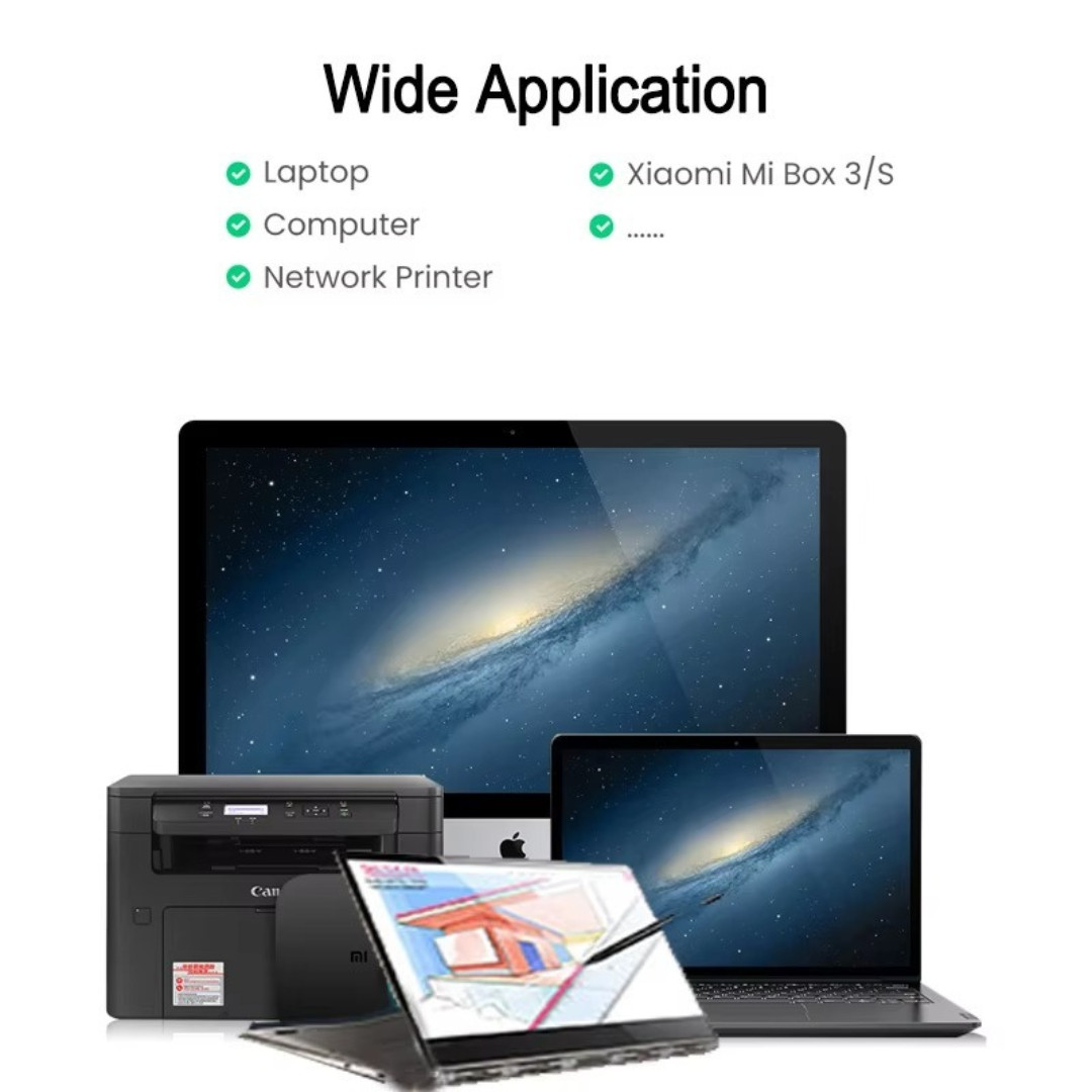 USB 3.0 Gigabit Ethernet LAN RJ45 100Mbps Network Adapter For Windows PC Mac