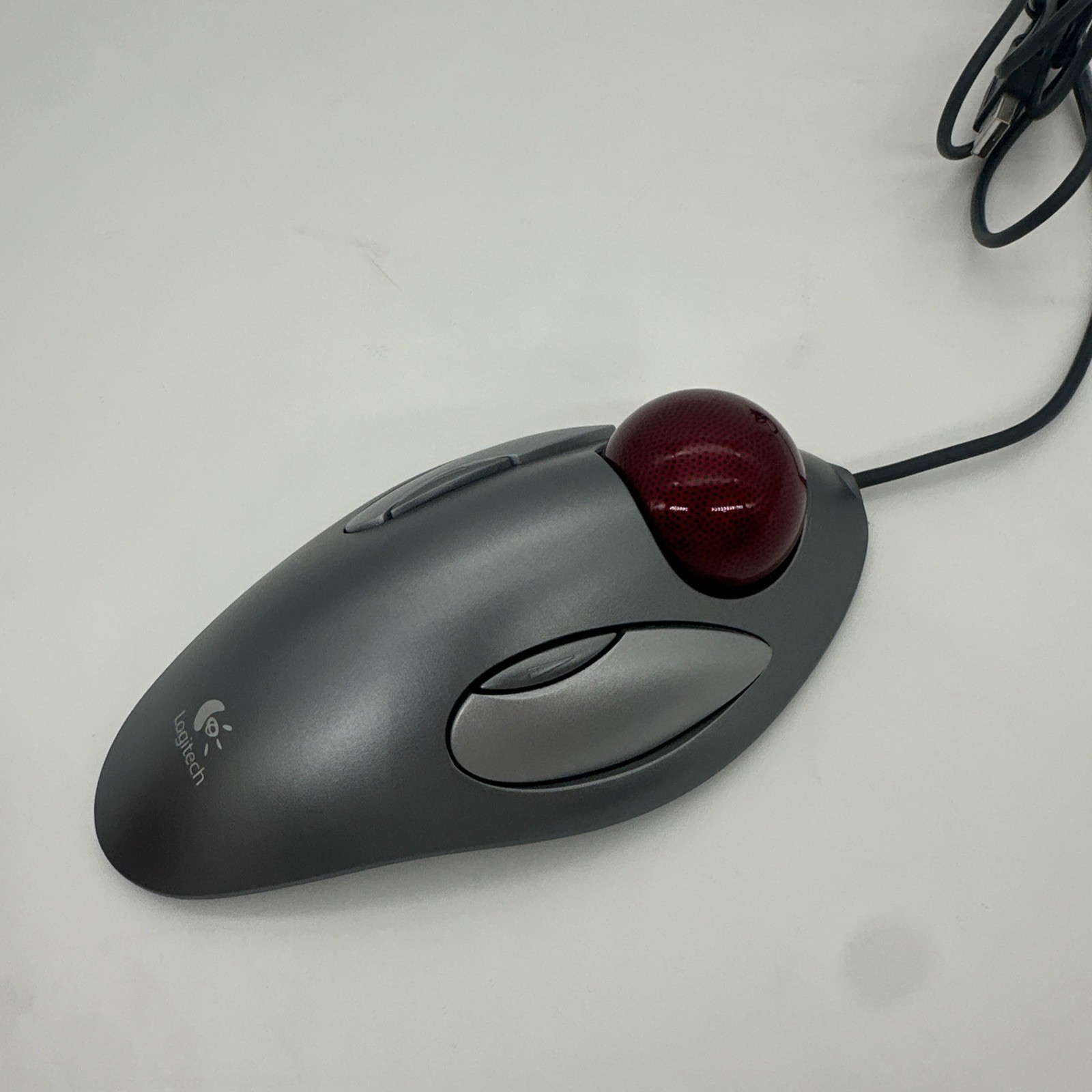 Logitech Trackman Marble Mouse (804377-0000) Trackball/Maus, T-BC21