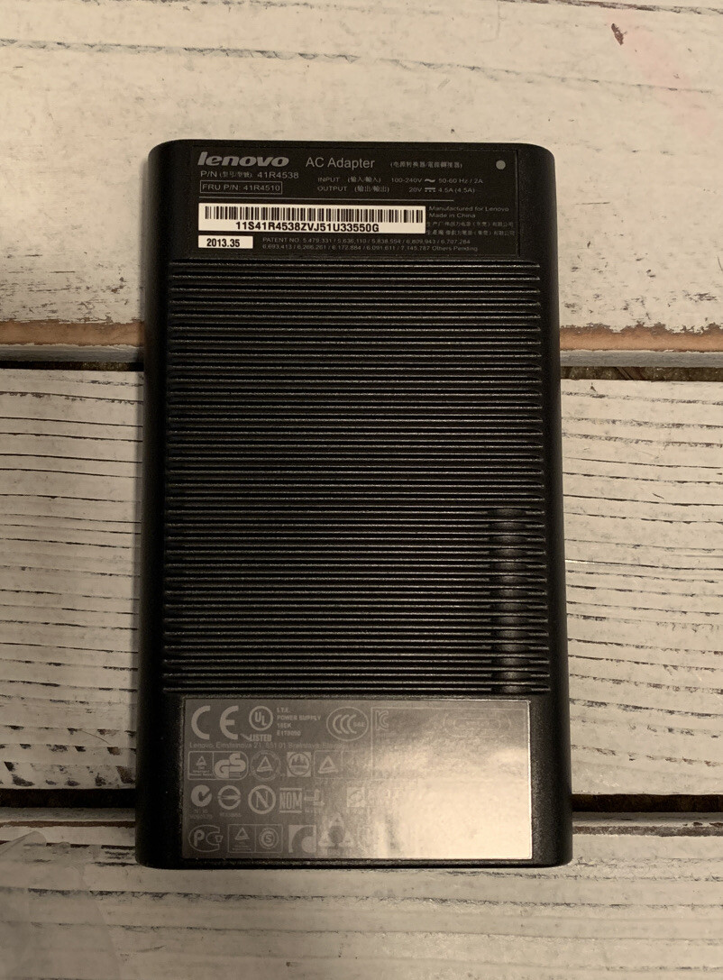 Lenovo 41R4538 41R4510 90W Ultra Slim AC/DC