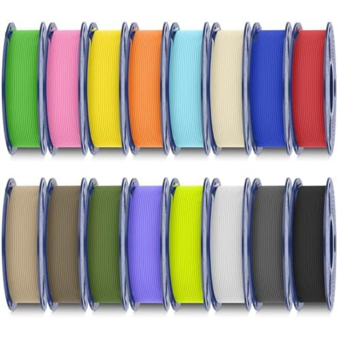 SUNLU 16 Color PLA Filament Bundle Multicolor 3D Printer 1.75mm Individually