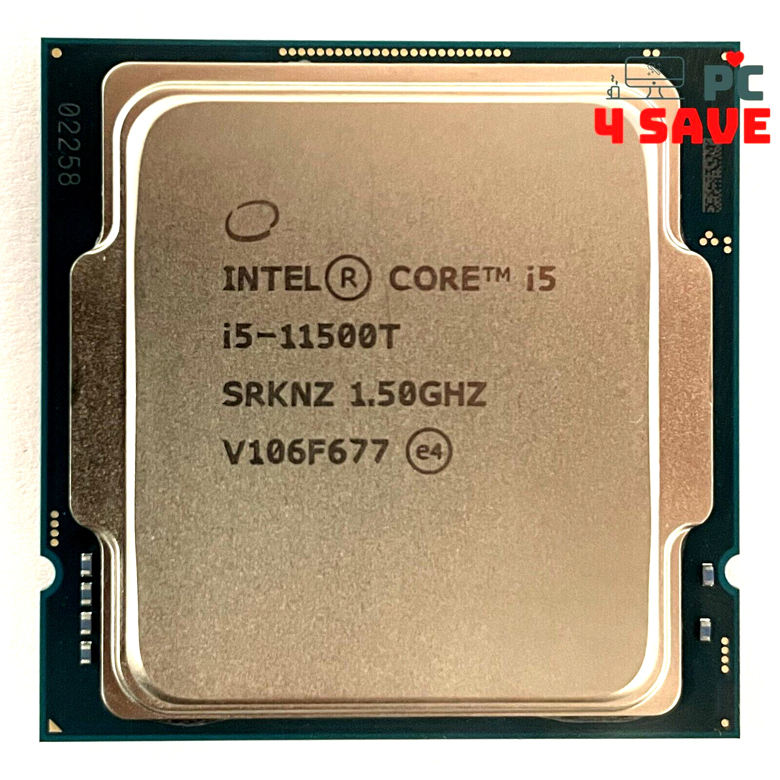 11th Gen Intel Core i5-11500T 1.50GHz 6-Core 12M LGA1200 Desktop Processor SRKNZ