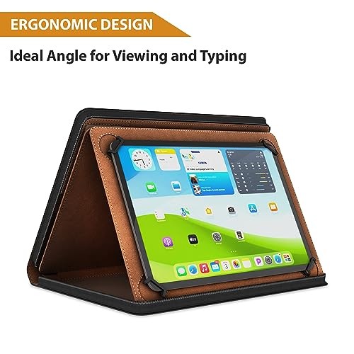 Black Padfolio Case – Tablet for 8.5″ to 11″ Tablets