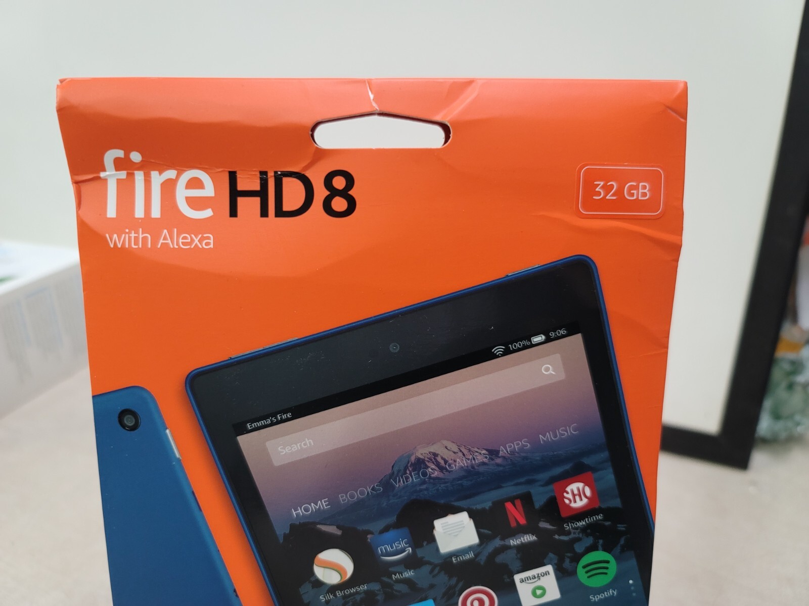 Factory Sealed Amazon Fire HD8 With Alexa 32gb Blue