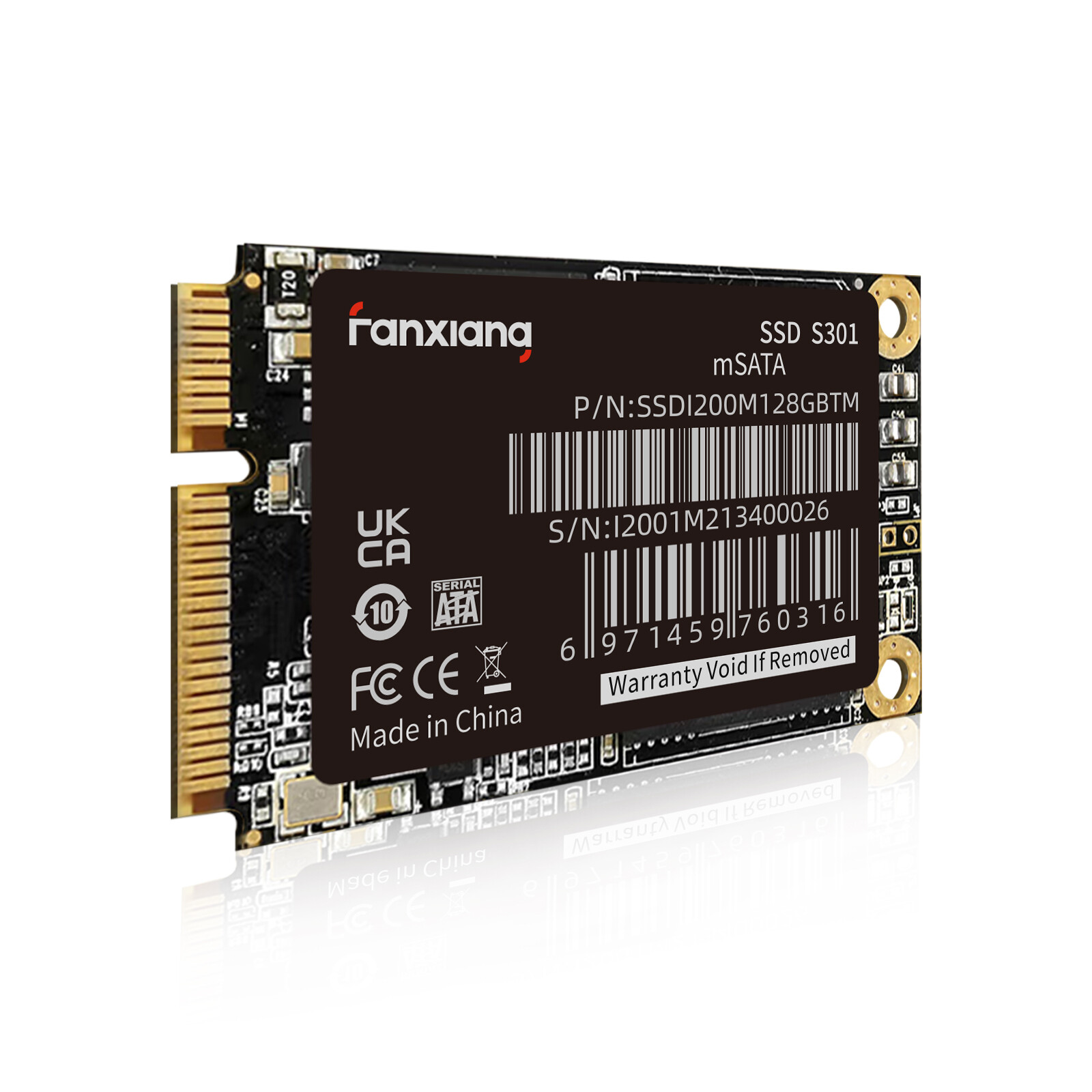Fanxiang 2TB 1TB mSATA SSD Solid State Drive 6Gb/s For PC/Laptop 550MB/s Lot US