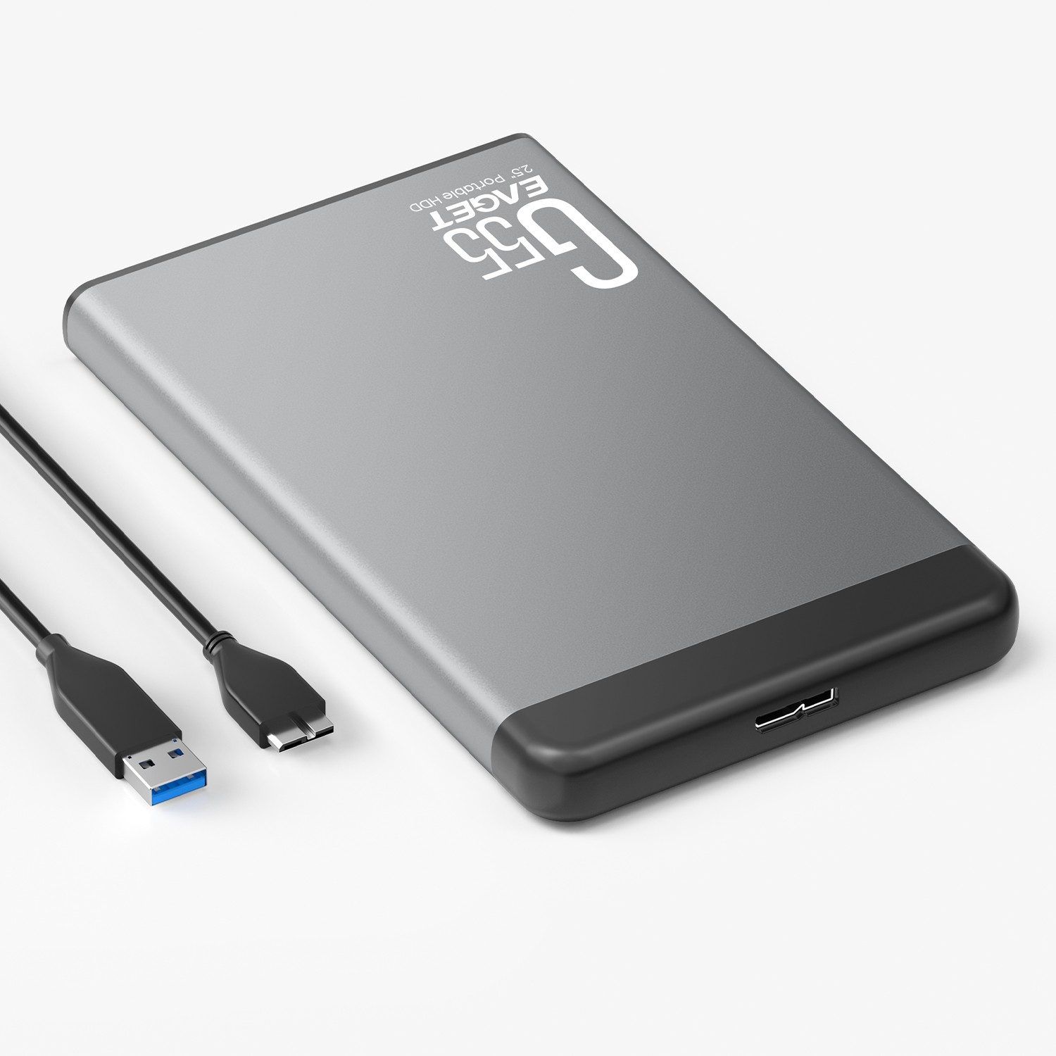 EAGET G55 500GB/1TB/2TB 2.5″ Portable External Hard Drive HDD-USB 3.0 for PC Mac