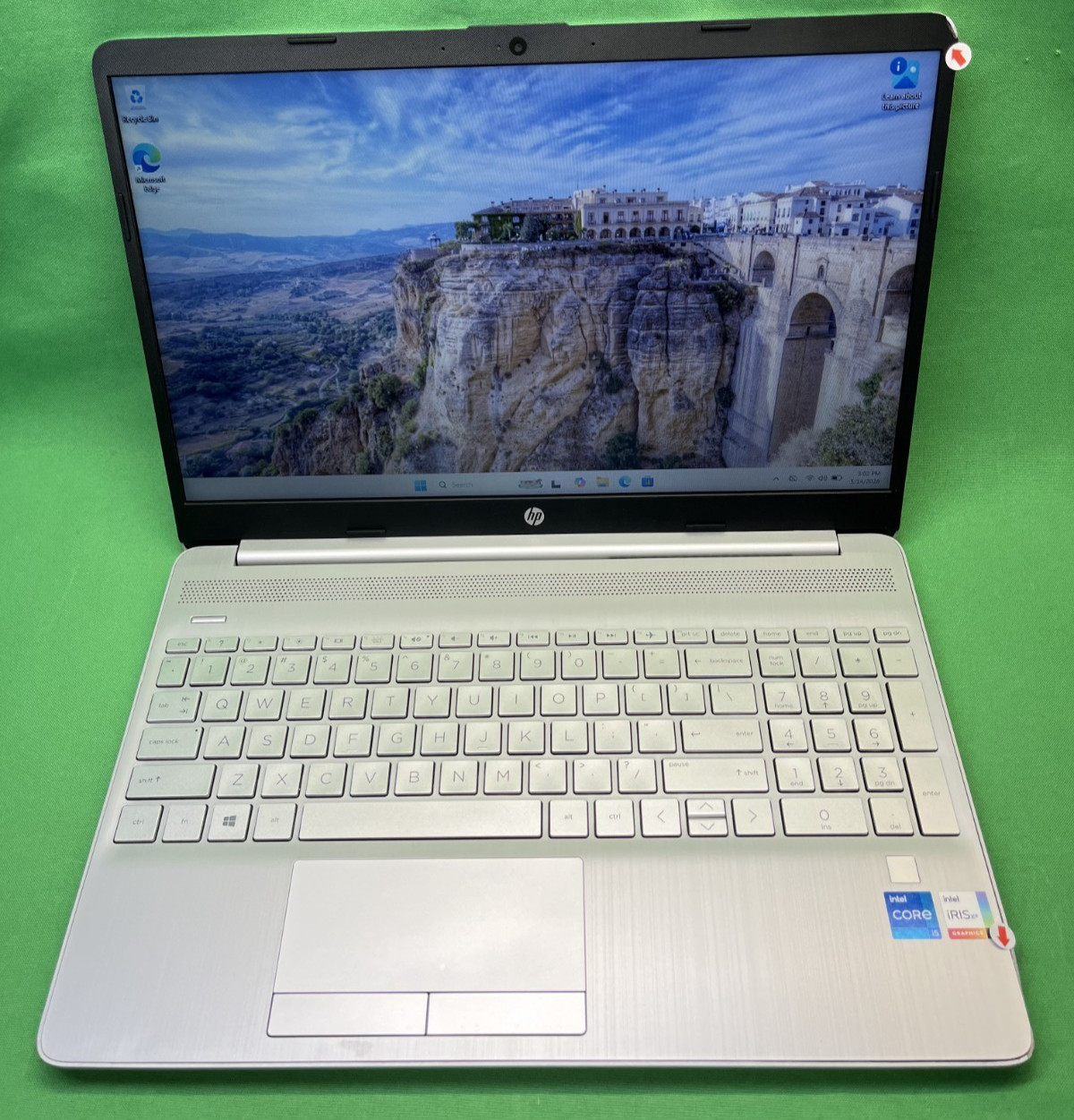 *AS IS-READ*HP 15t-dw300 15.6″ Intel Core i5-1135G7 @2.40GHz/8GB/256GB SSD/W11H