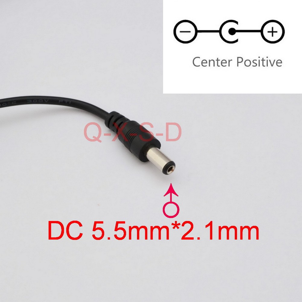 100pcs DC power supply 3V 5V 6V 9V 8V 10V 12V 500mA 1A adapter 5.5mm x 2.1mm US
