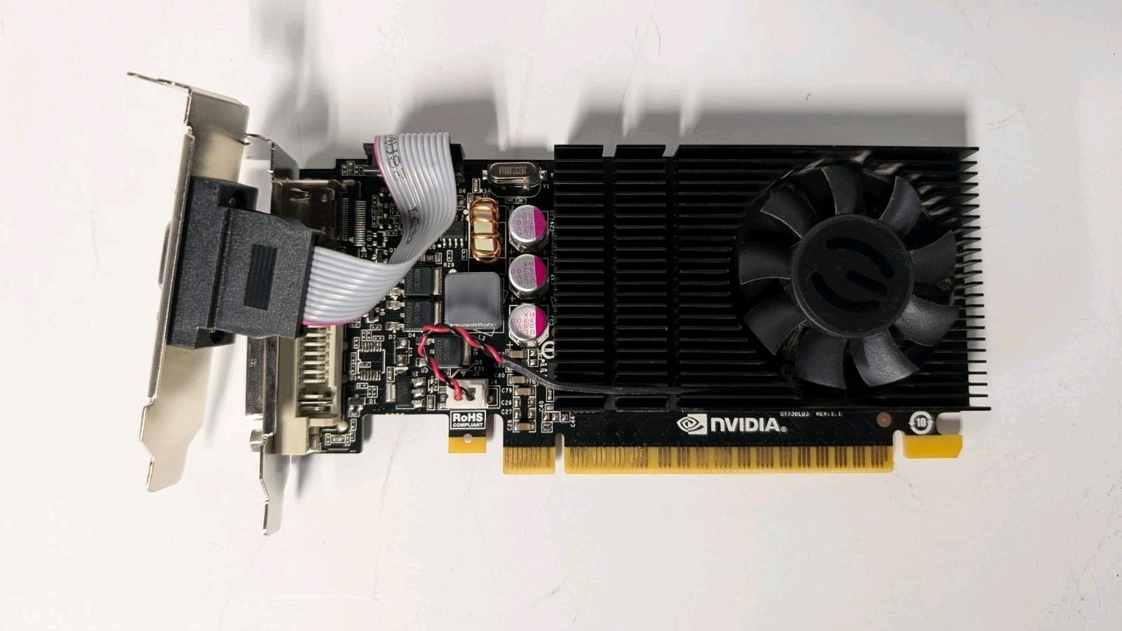 EVGA NVIDIA GeForce GT 730 2GB GDDR3 02G-P3-2732-KR PCIe 2.0 x16