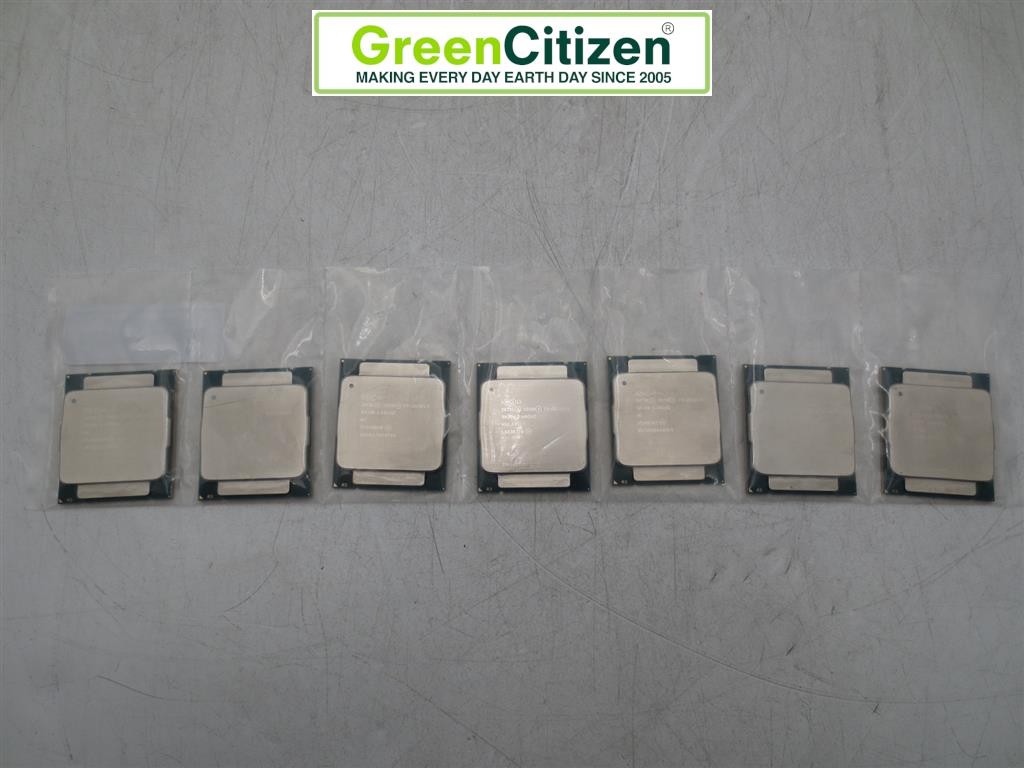 Lot of 7 Intel Xeon E5-2630 V3 SR206 2.40GHz 20MB 8-Core LGA2011 CPU Processor