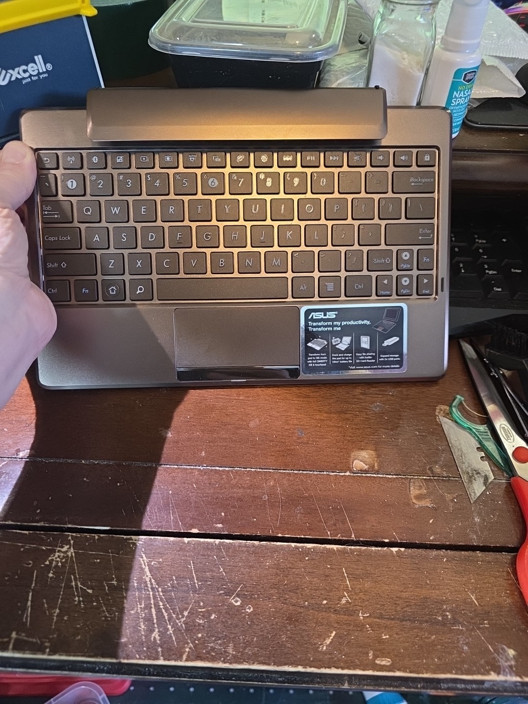 ASUS Eee Pad Transformer TF101 Mobile Docking Keyboard Dock – Tested / Working