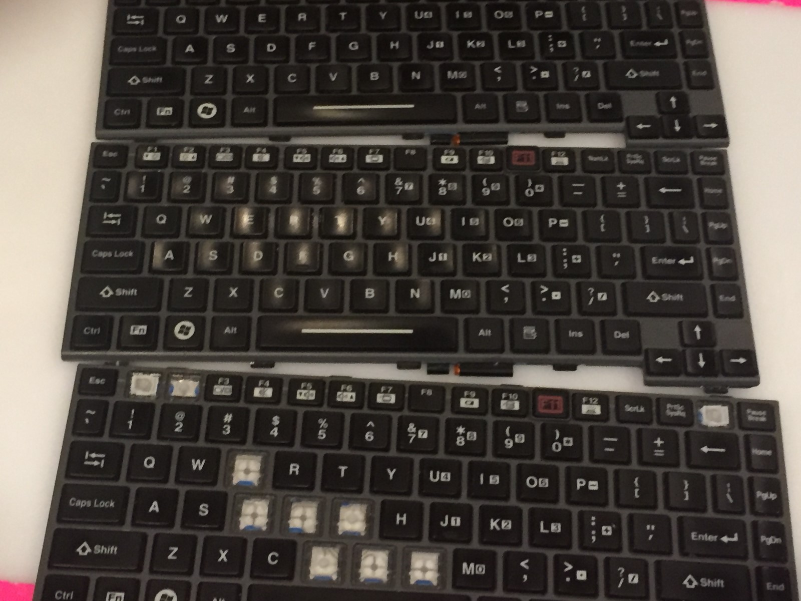Single Key Replacement for Panasonic ToughBook CF-31, CF-30, CF-52, Backlight