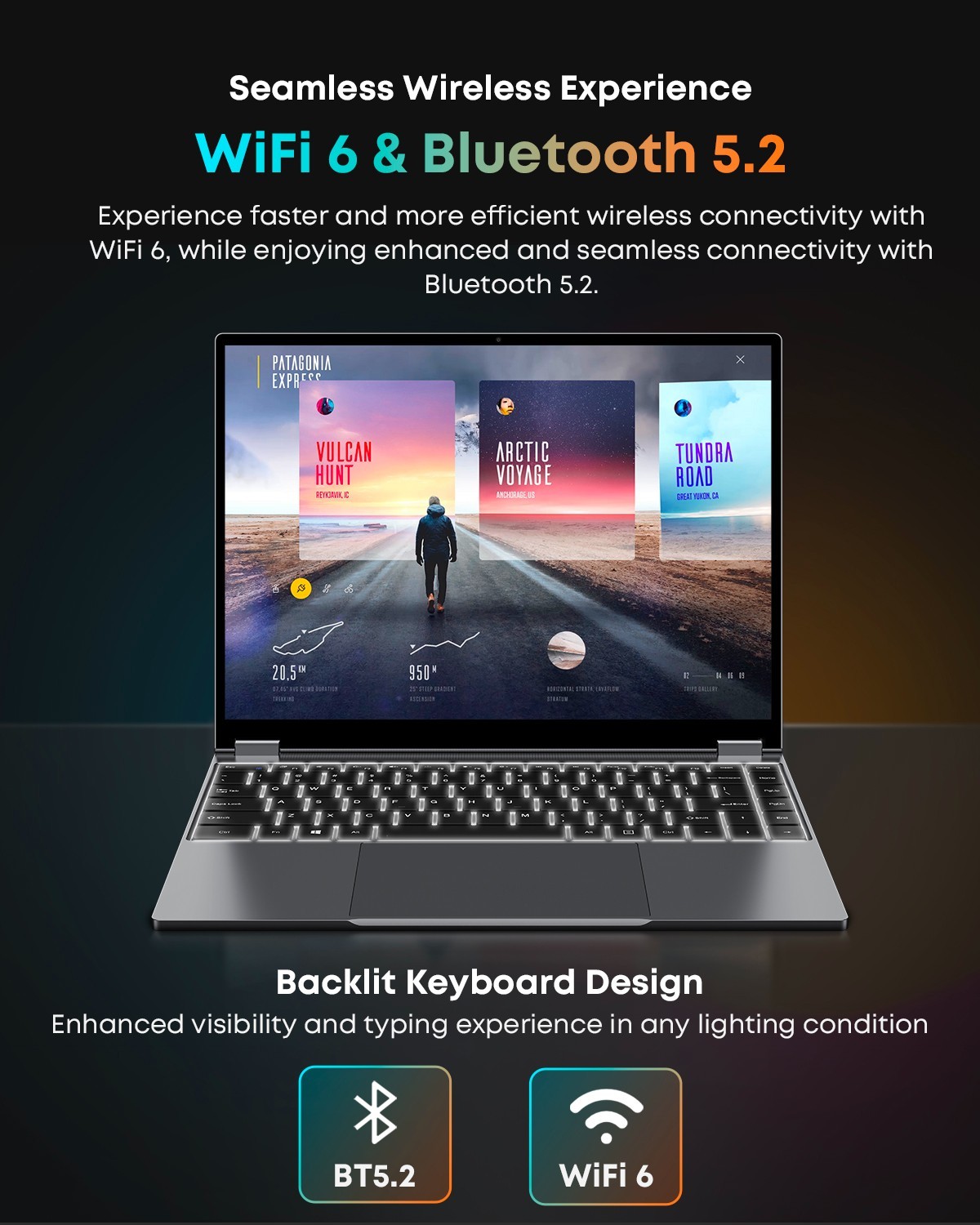 CHUWI FreeBook 13.5″ Touchscreen Laptop Intel N5100 12GB RAM 512GB SSD Win 11
