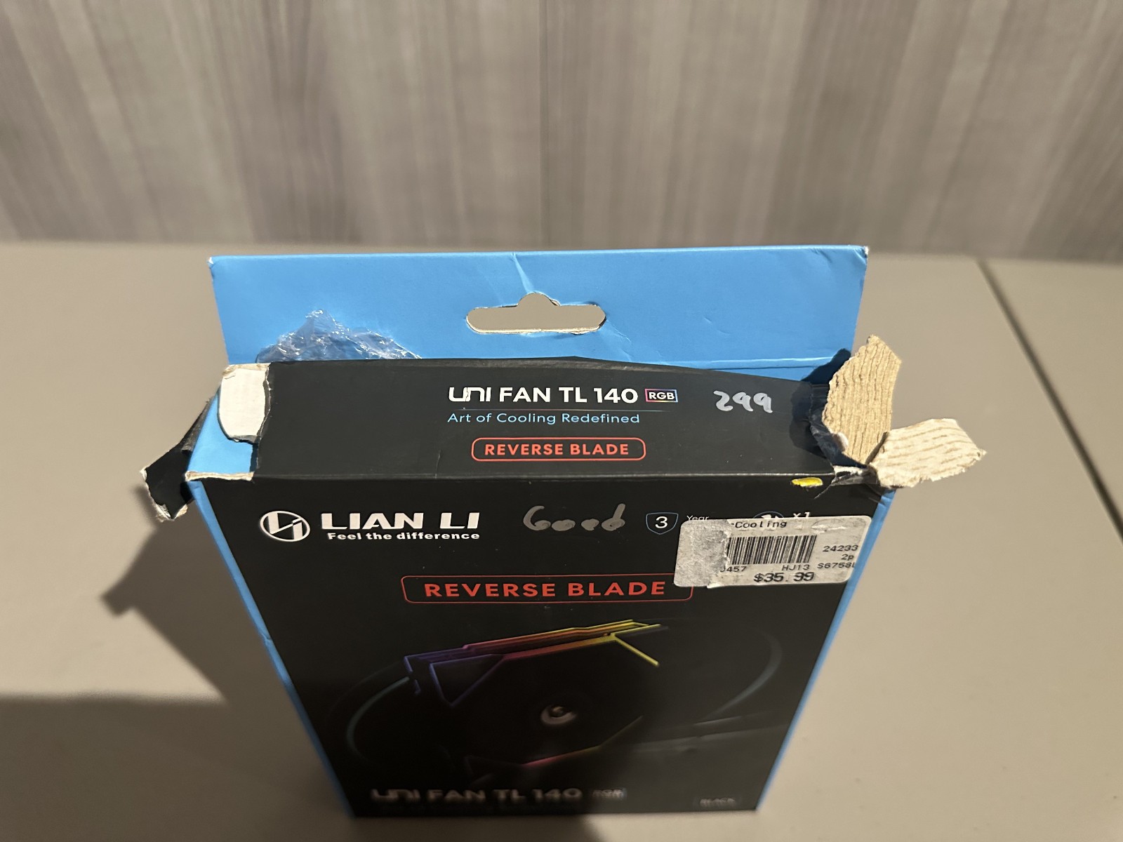 *FANS ONLY* Lian Li TL 140mm – Black (1-Pack)