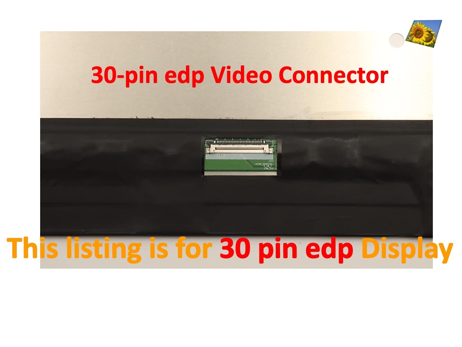 B160UAN03.1 16.0″ FHD fits NV160WUM-N42 NV160WUM-N44 NV160WUM-N47 LCD SCREEN 30P