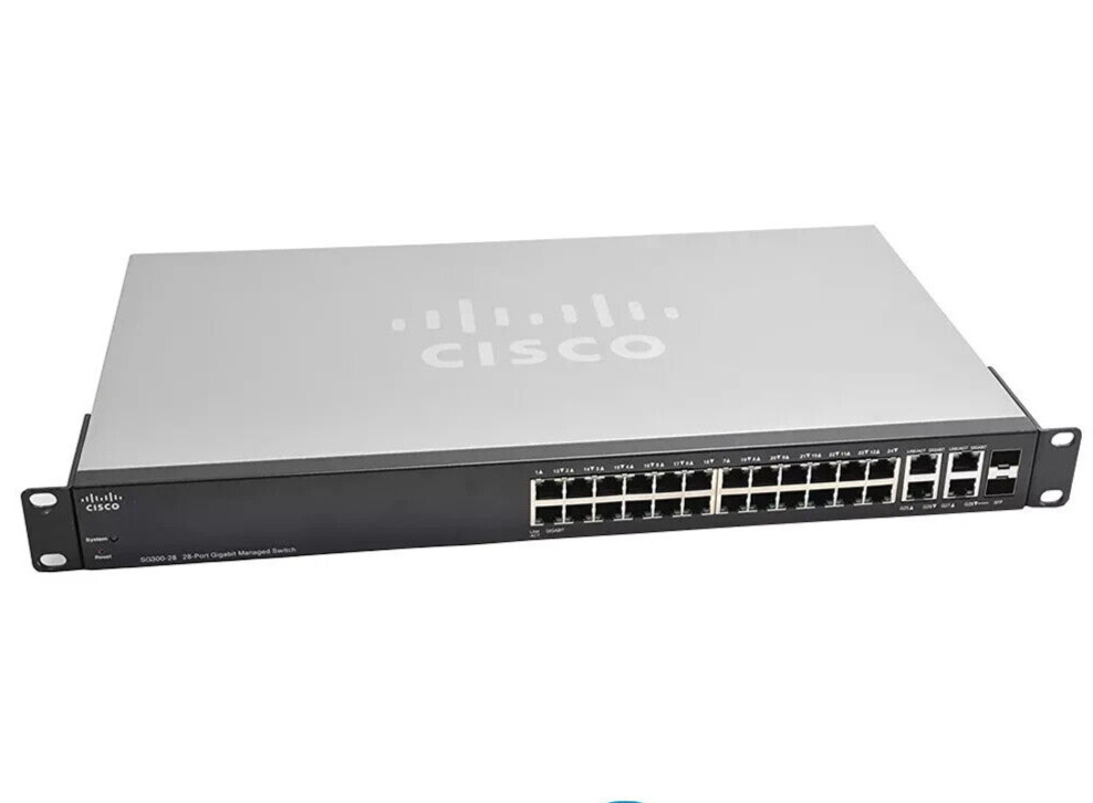 Cisco SG300-28-K9 28-Port Gigabit Managed Switch