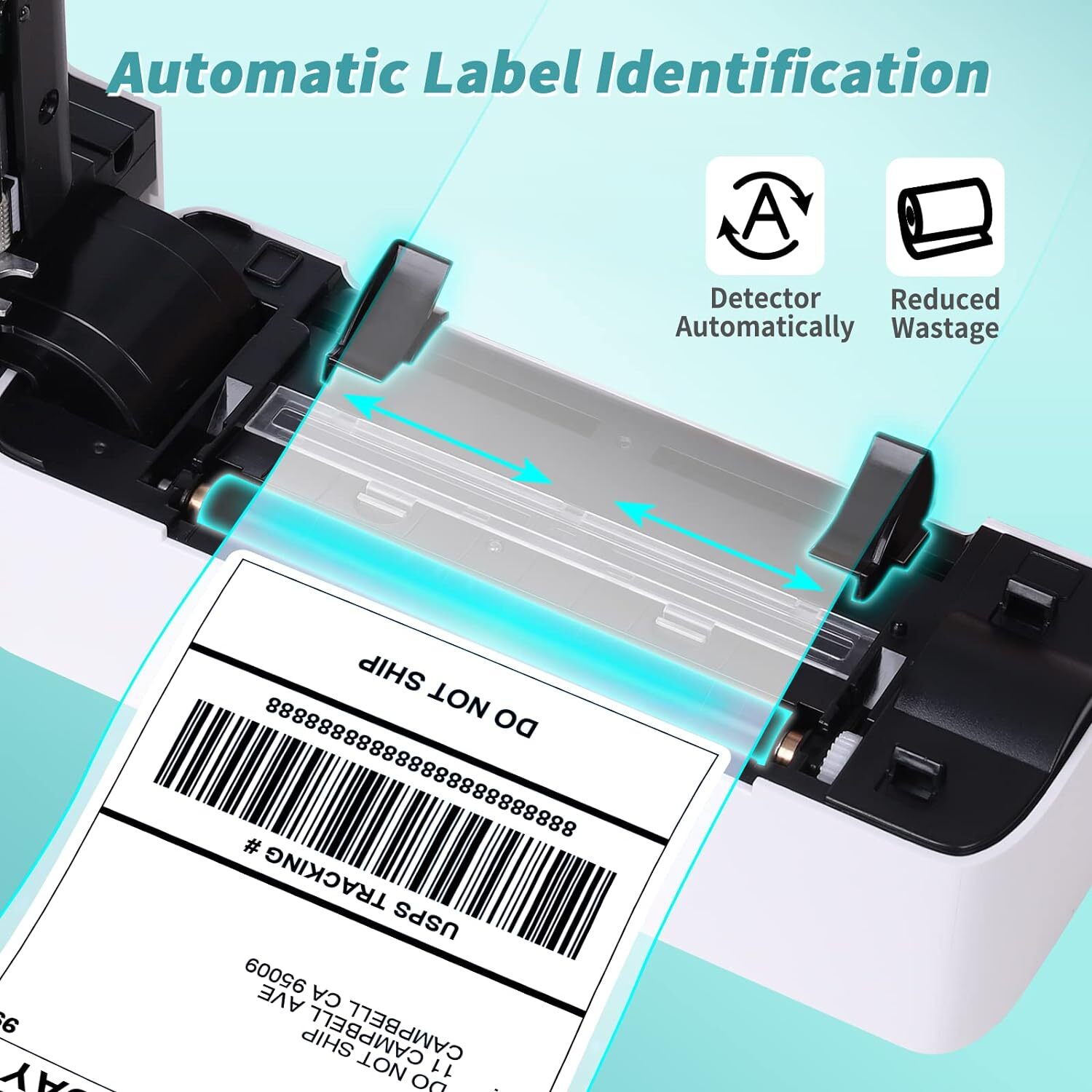 Phomemo Bluetooth Thermal Shipping Label Printer 4×6 for Amazon EBAY Label Maker