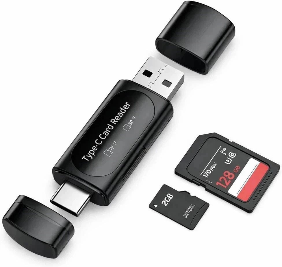 Card Reader USB 3.0 To SD Micro TF Memory Card Adapter PC Laptop Accessories Lot