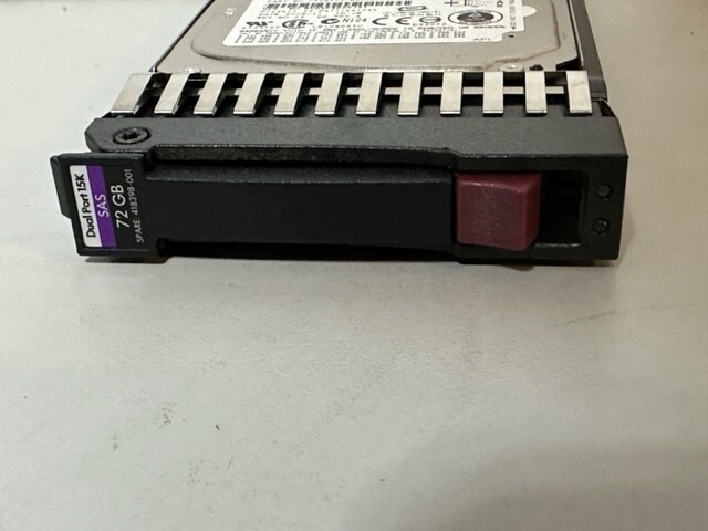HP 2.5″ SAS 72Gb Hard Drive with Frame – Buyer picks model and features